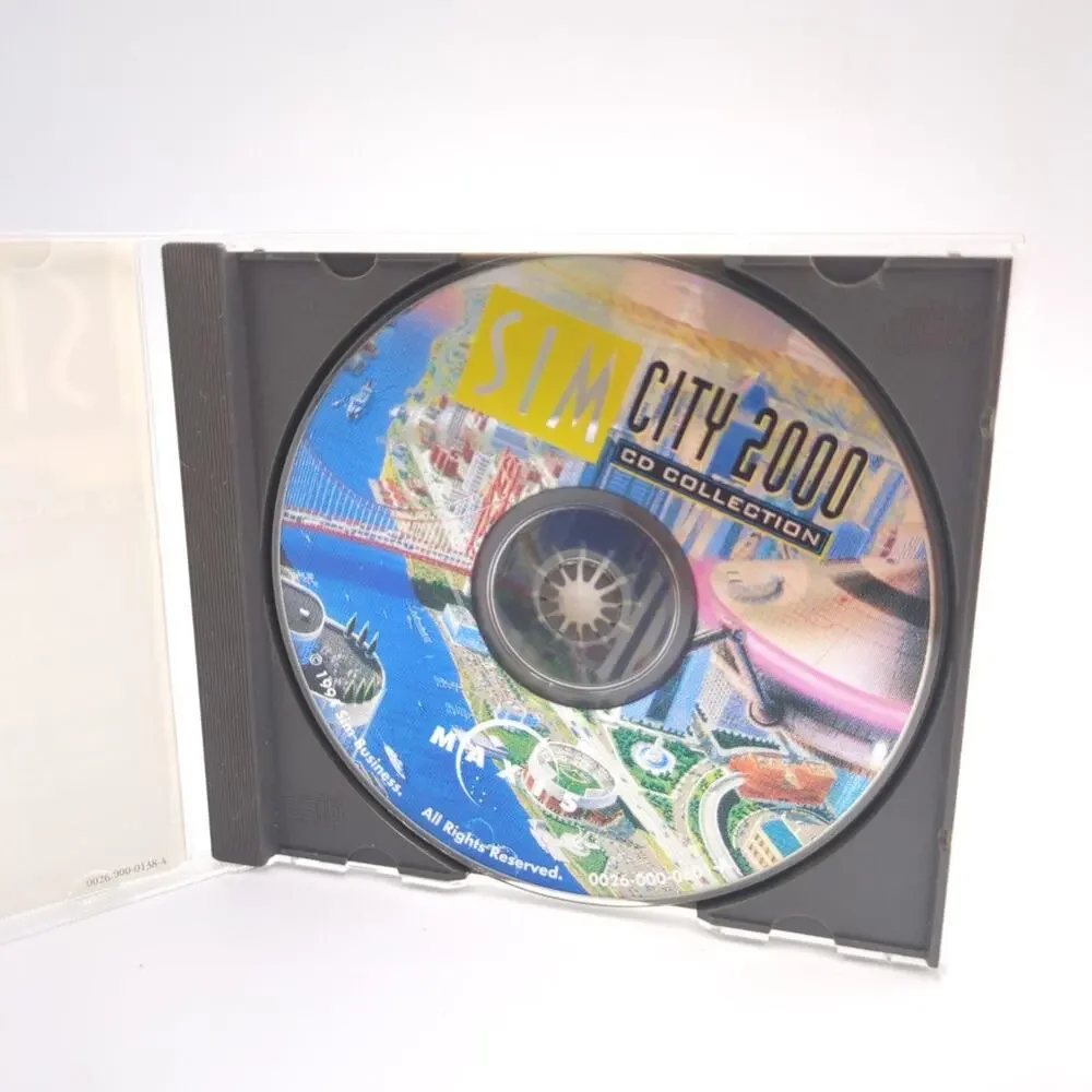 SimCity 2000 CD Collection PC Video Game Maxis City Builder Simulation